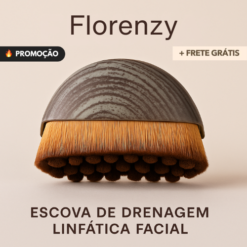 Escova de Drenagem Linfática - Florenzy™