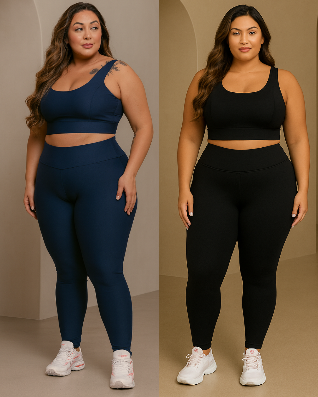 [PAGUE 1 LEVE 2] Conjunto Plus Size Premium