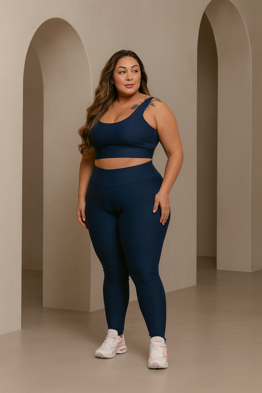[PAGUE 1 LEVE 2] Conjunto Plus Size Premium