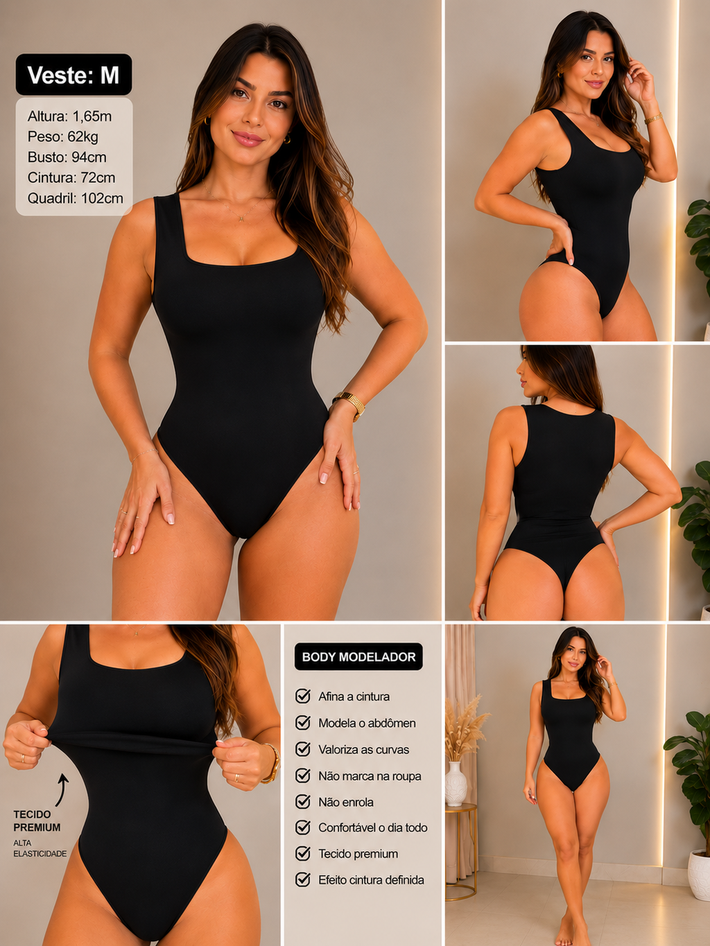 [COMPRE 1 LEVE 2] Body Modelador UltraShape™ Compression