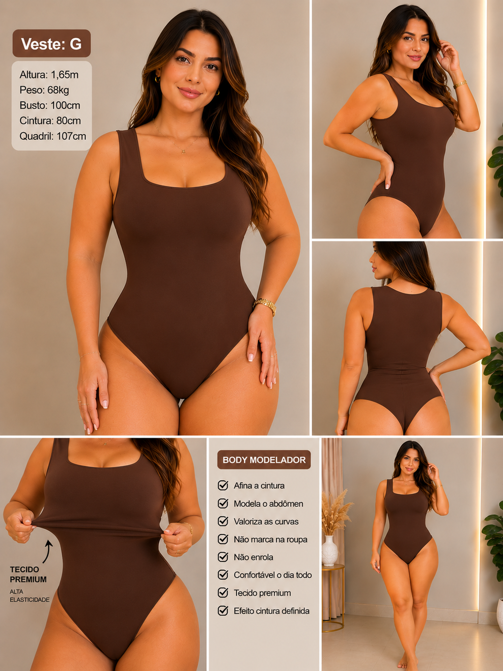 [COMPRE 1 LEVE 2] Body Modelador UltraShape™ Compression